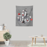 Horror Cats - Wall Tapestry