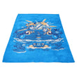 Hot Summer Swamp - Fleece Blanket