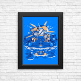 Hot Summer Swamp - Posters & Prints