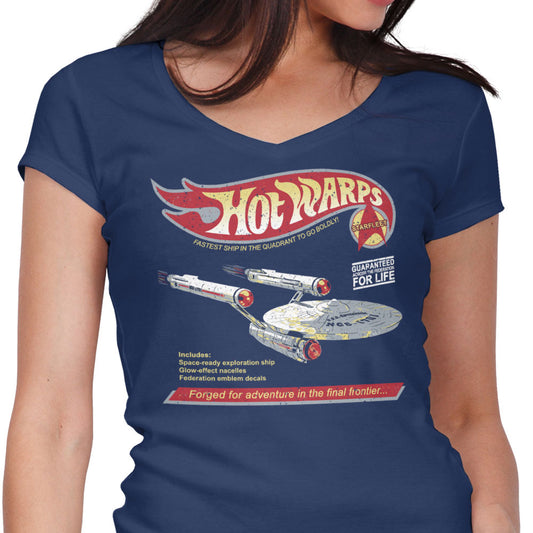 Hot Warps - Women's V-Neck