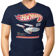 Hot Warps - Men's V-Neck