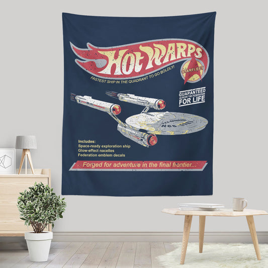 Hot Warps - Wall Tapestry