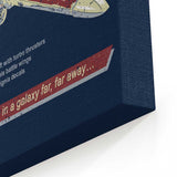 Hot Wings Rebel - Canvas Print