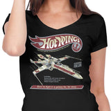 Hot Wings Rebel - Women's V-Neck