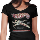 Hot Wings Rebel - Women's V-Neck