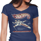 Hot Wings Rebel - Women's V-Neck