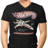Hot Wings Rebel - Men's V-Neck