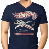 Hot Wings Rebel - Men's V-Neck