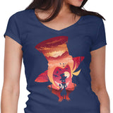 Hotel Fallen Angel - Women's V-Neck