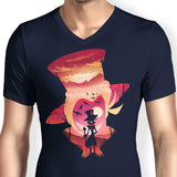 Hotel Fallen Angel - Men's V-Neck