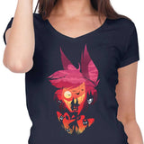 Hotel Radio Demon - Women's V-Neck