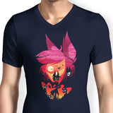 Hotel Radio Demon - Men's V-Neck