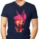 Hotel Radio Demon - Men's V-Neck