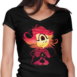 Hotel Sinner Demon - Women's V-Neck