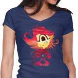 Hotel Sinner Demon - Women's V-Neck