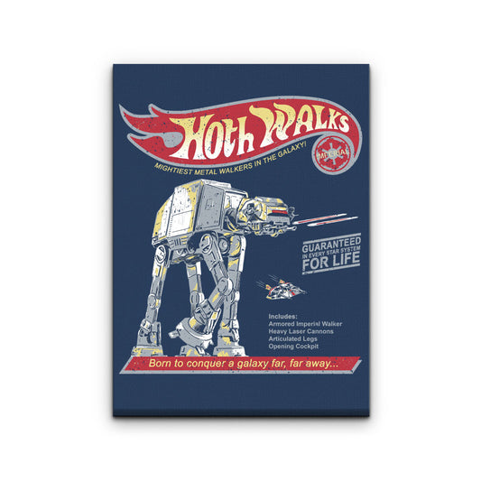 Hoth Walks - Canvas Print