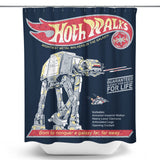 Hoth Walks - Shower Curtain