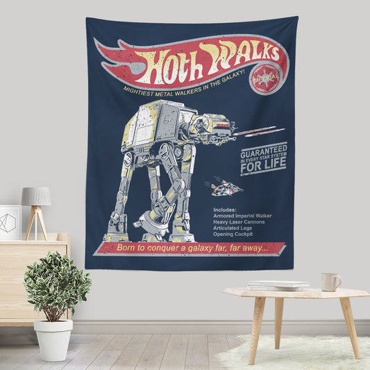 Hoth Walks - Wall Tapestry