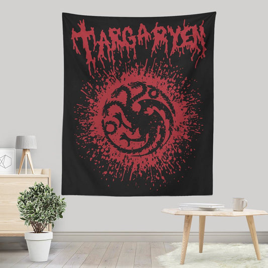House of Fire - Wall Tapestry