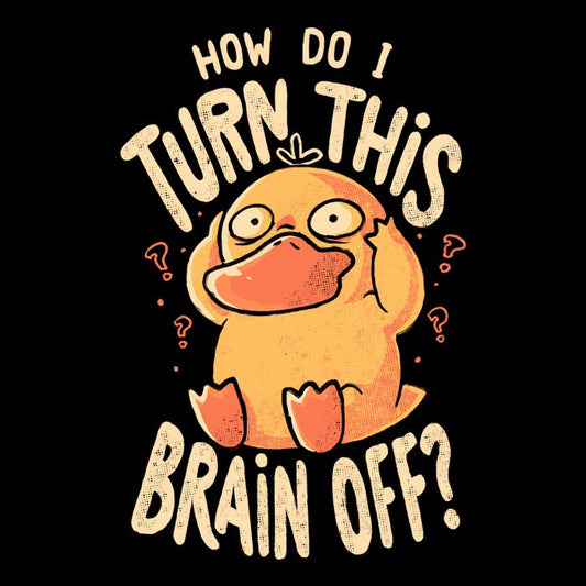 How Do I Turn It Off? - Men's Apparel