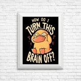 How Do I Turn It Off? - Posters & Prints