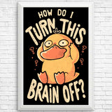 How Do I Turn It Off? - Posters & Prints