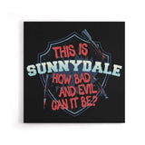 How Evil Can it Be? - Canvas Print