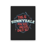 How Evil Can it Be? - Canvas Print