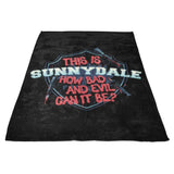 How Evil Can it Be? - Fleece Blanket