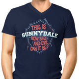 How Evil Can it Be? - Men's V-Neck