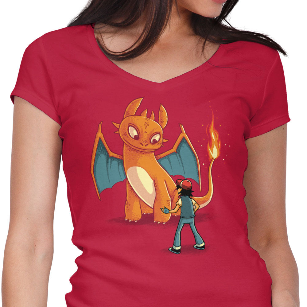 How to Train Your Monster - Women's V-Neck