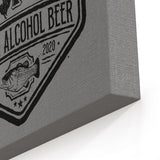 Human Alcohol Beer - Canvas Print