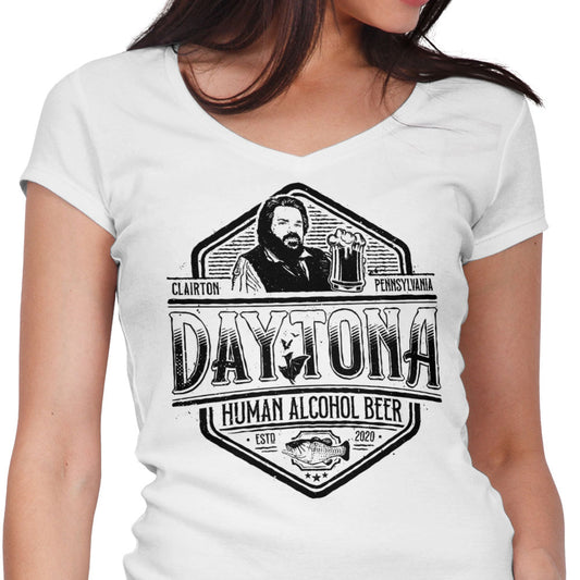Human Alcohol Beer - Women's V-Neck