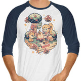 Hunter Camp - 3/4 Sleeve Raglan T-Shirt