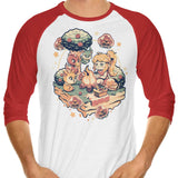 Hunter Camp - 3/4 Sleeve Raglan T-Shirt