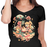 Hunter Camp - Women's V-Neck