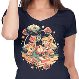 Hunter Camp - Women's V-Neck