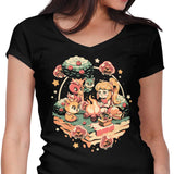 Hunter Camp - Women's V-Neck