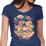 Hunter Camp - Women's V-Neck