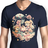 Hunter Camp - Men's V-Neck