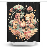 Hunter Camp - Shower Curtain