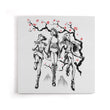 Hunter Harmony Sumi-e - Canvas Print