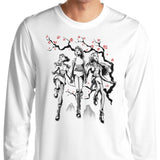 Hunter Harmony Sumi-e - Long Sleeve T-Shirt