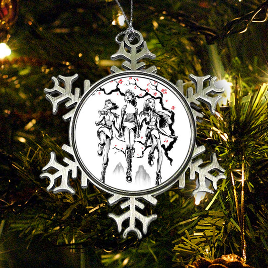 Hunter Harmony Sumi-e - Ornament