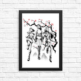 Hunter Harmony Sumi-e - Posters & Prints