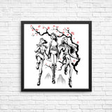 Hunter Harmony Sumi-e - Posters & Prints