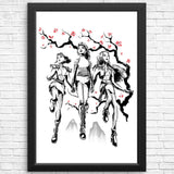 Hunter Harmony Sumi-e - Posters & Prints