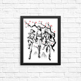 Hunter Harmony Sumi-e - Posters & Prints