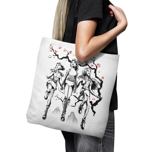 Hunter Harmony Sumi-e - Tote Bag
