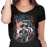 Hunter Hunted - Women's V-Neck